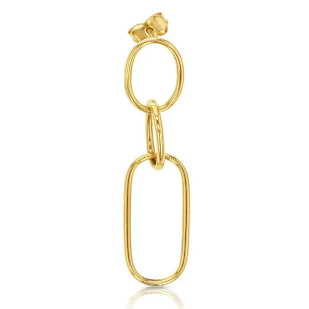 Paper Clip Earrings